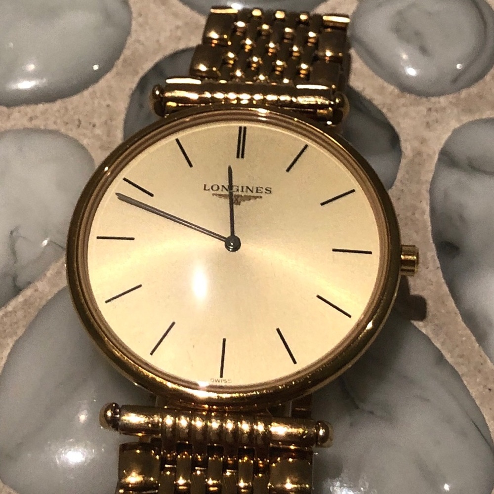 Longines la Classique de Longines mens gold watch